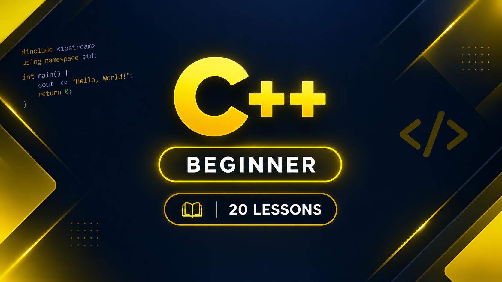 C++ Programming for Beginners