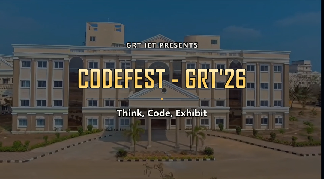 CODE FEST - GRT IET